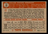 1952 Topps Baseball #032 Eddie Robinson White Sox VG-EX Red 544124