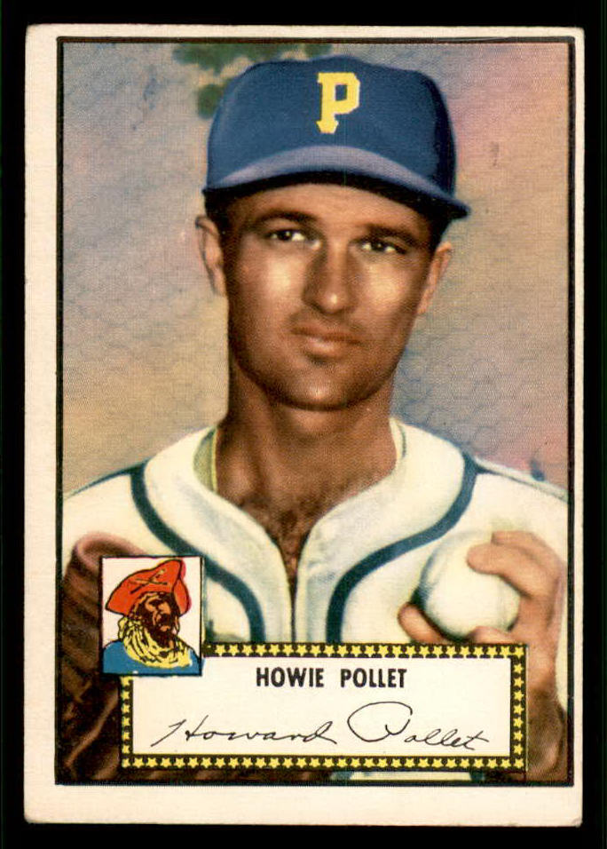 1952 Topps Baseball #063 Howie Pollet Pirates VG-EX Red 544144