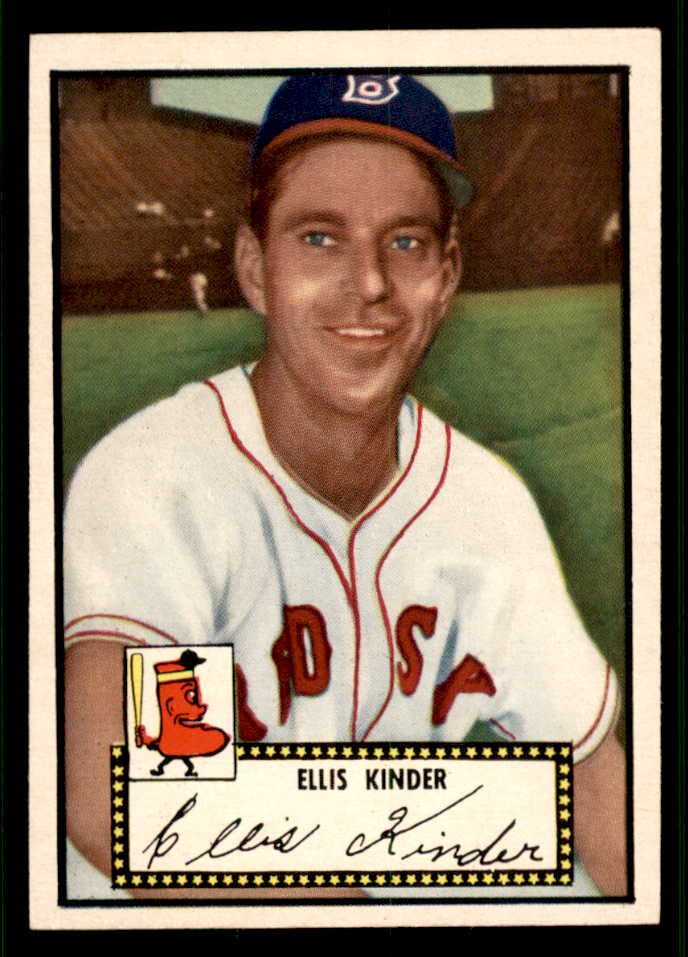 1952 Topps Baseball #078 Ellis Kinder Red Sox EX-MT Black 544155