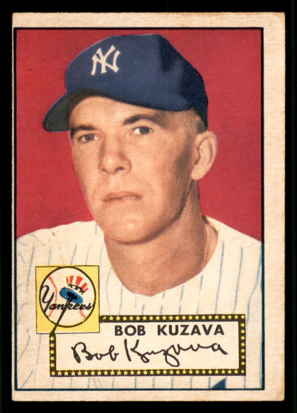 1952 Topps Baseball #085 Bob Kuzava Yankees VG-EX 544161