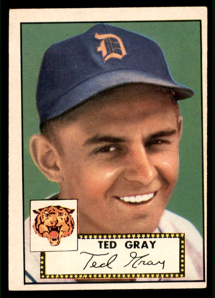 1952 Topps Baseball #086 Ted Gray Tigers EX 544162
