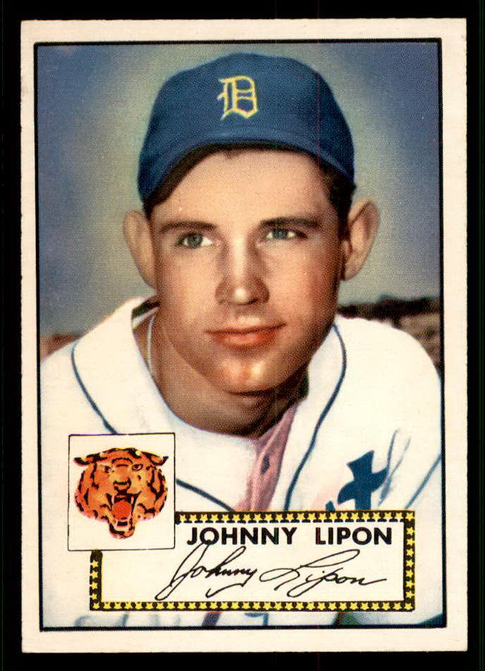 1952 Topps Baseball #089 Johnny Lipon Tigers EX+/EX-MT 544164