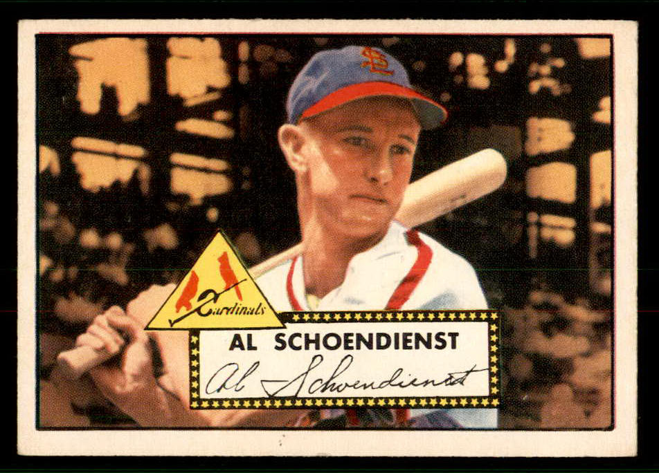 1952 Topps Baseball #091 Red Schoendienst Cardinals EX-MT 544166