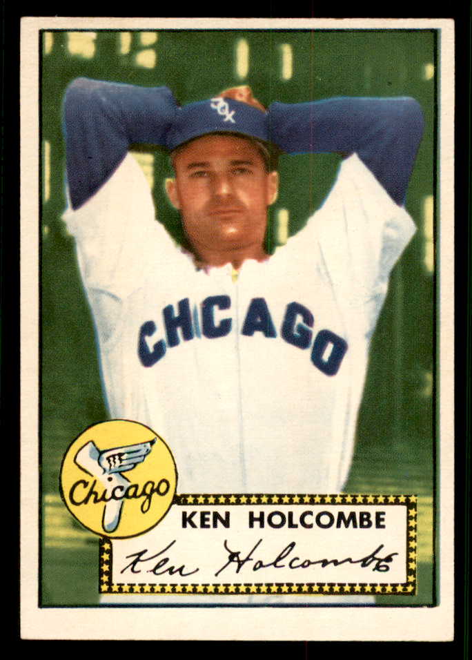 1952 Topps Baseball #095 Ken Holcombe White Sox EX-MT 544170