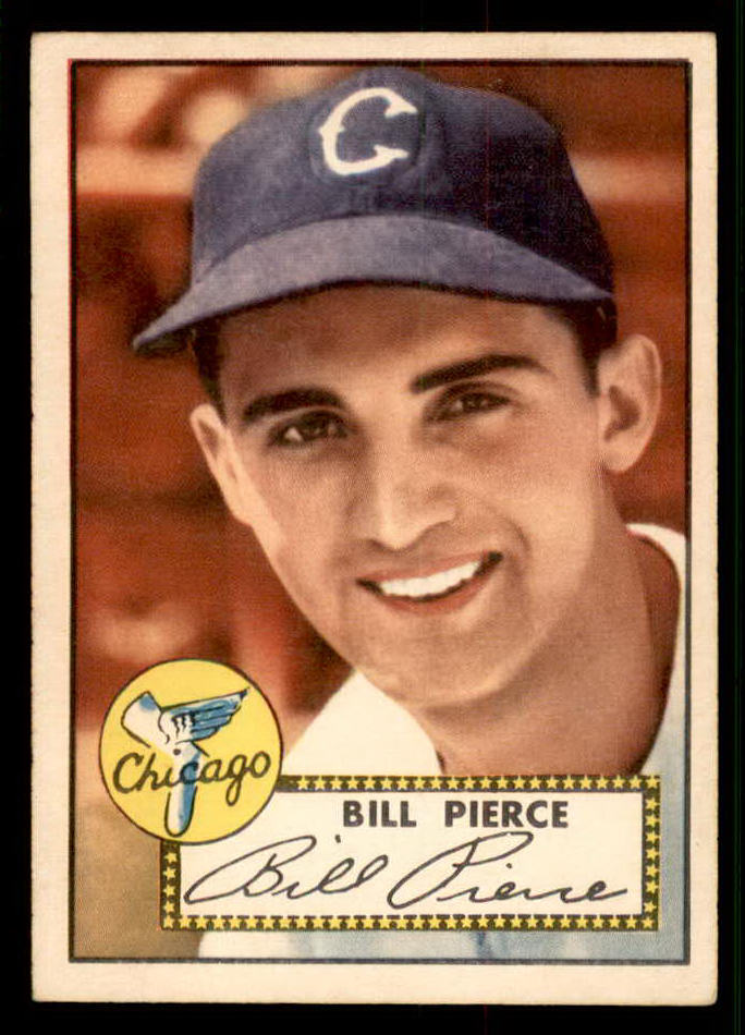 1952 Topps Baseball #098 Billy Pierce White Sox EX-MT 544173