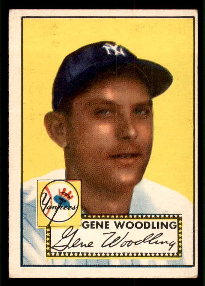 1952 Topps Baseball #099 Gene Woodling Yankees EX-MT 544174
