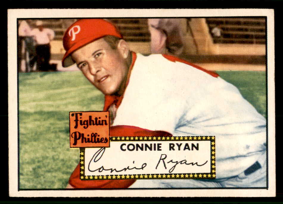 1952 Topps Baseball #107 Connie Ryan Phillies EX-MT 544182