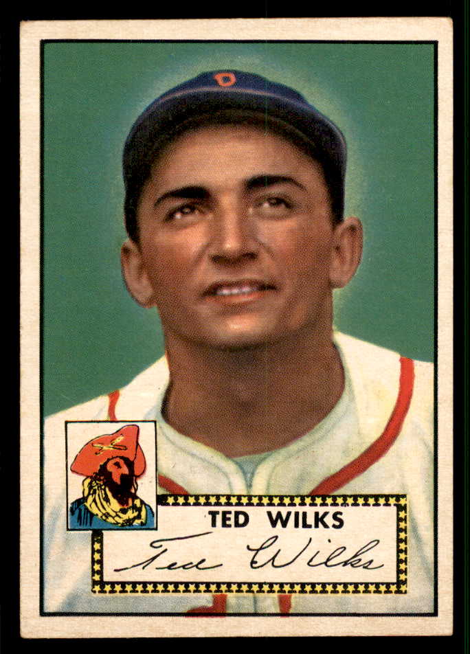 1952 Topps Baseball #109 Ted Wilks Pirates EX+/EX-MT 544184