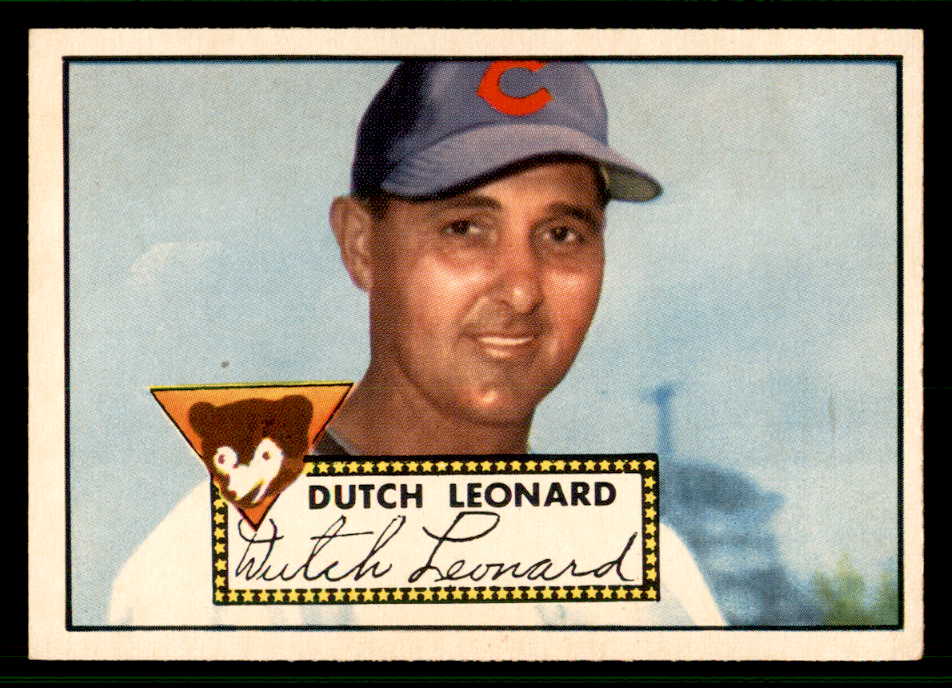 1952 Topps Baseball #110 Dutch Leonard Cubs EX-MT 544185