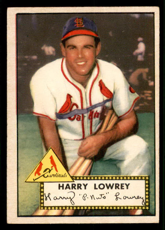 1952 Topps Baseball #111 Peanuts Lowrey Cardinals VG-EX 544186