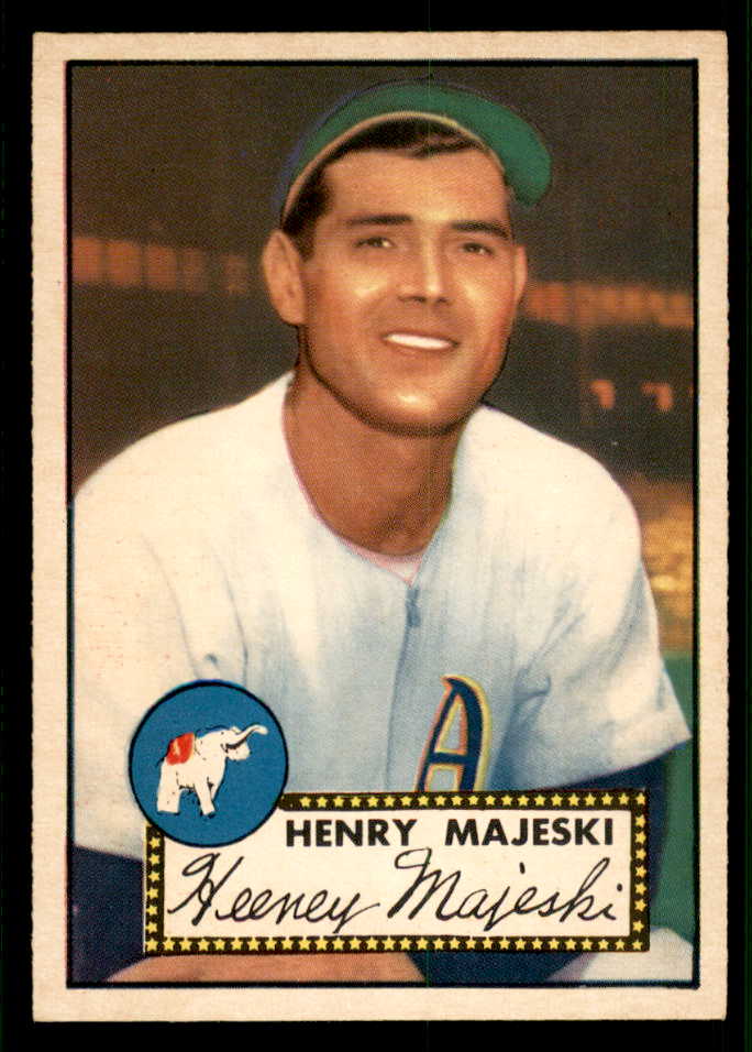 1952 Topps Baseball #112 Hank Majeski A's EX-MT 544187