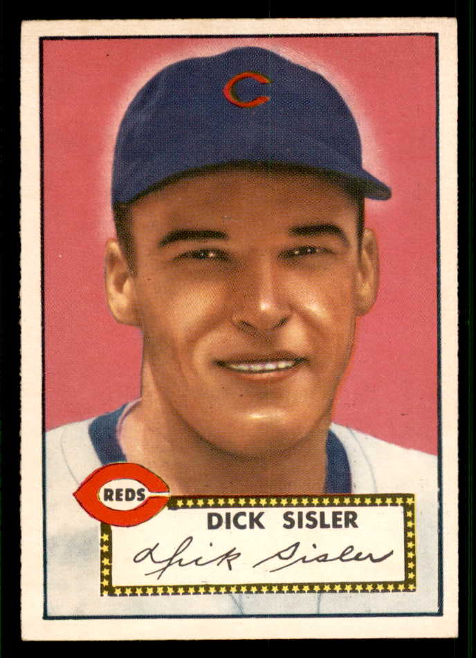 1952 Topps Baseball #113 Dick Sisler Reds EX-MT 544188