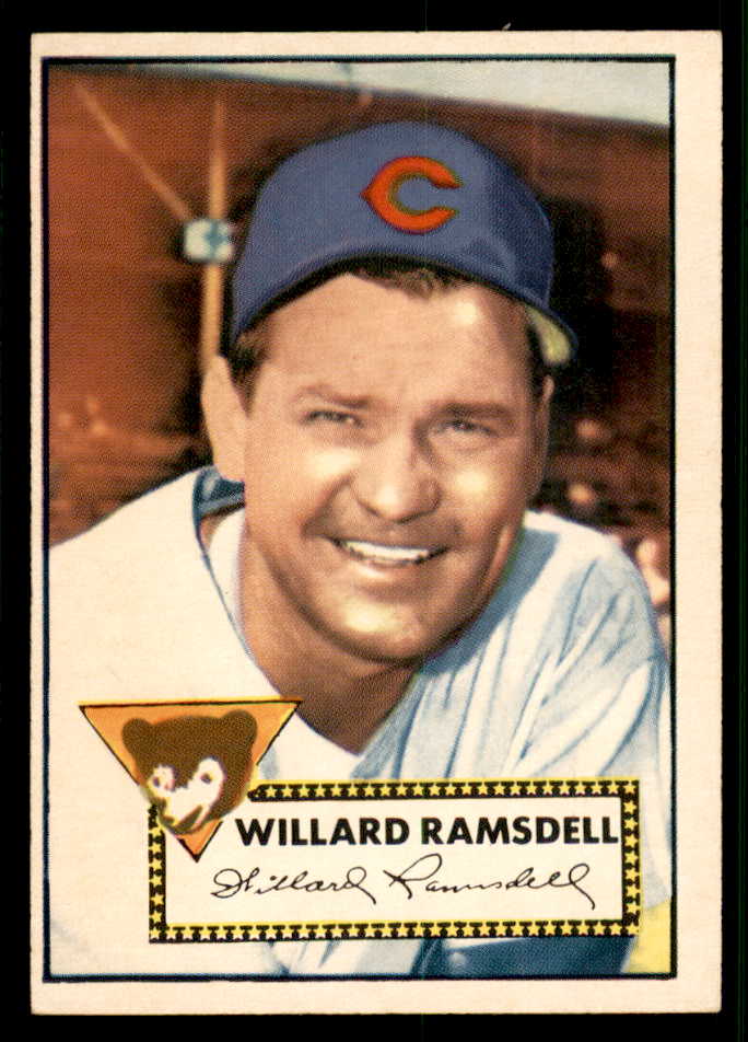 1952 Topps Baseball #114 Willard Ramsdell Cubs EX-MT 544189