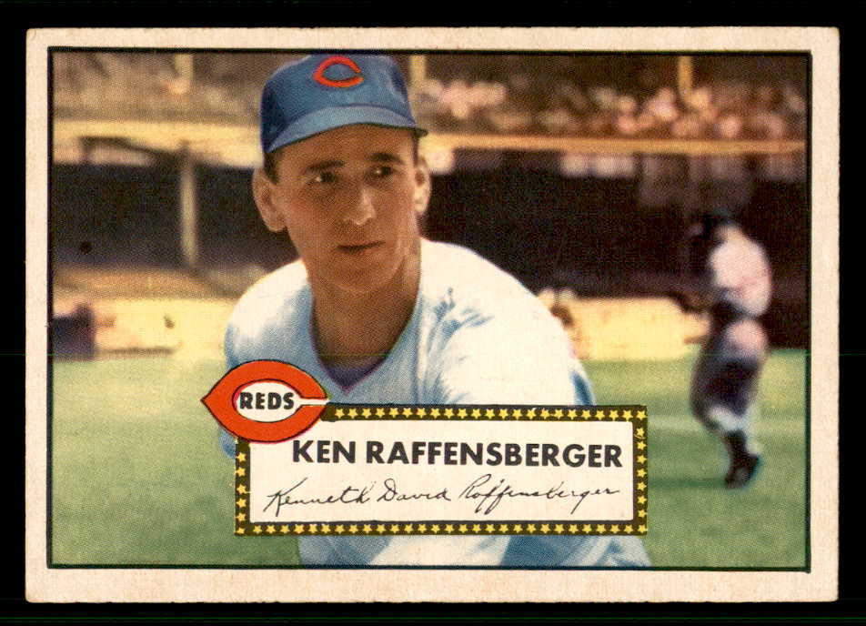 1952 Topps Baseball #118 Ken Raffensberger Reds EX+/EX-MT 544193