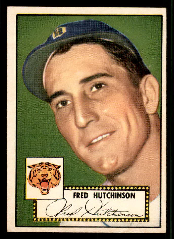 1952 Topps Baseball #126 Fred Hutchinson Tigers EX-MT 544201