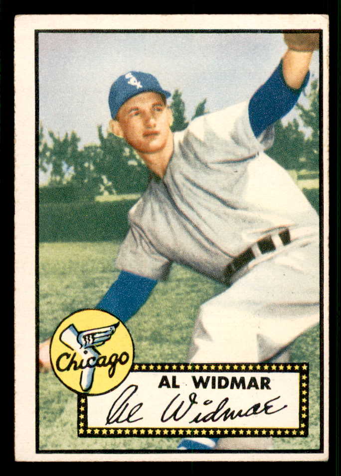 1952 Topps Baseball #133 Al Widmar White Sox EX+/EX-MT 544208