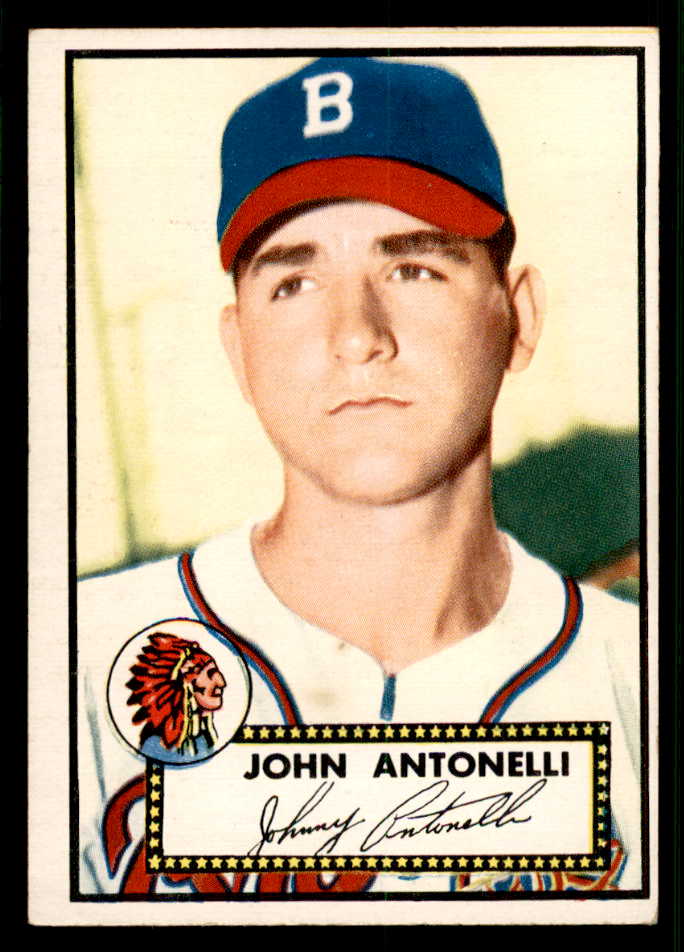 1952 Topps Baseball #140 John Antonelli Braves VG-EX 544215