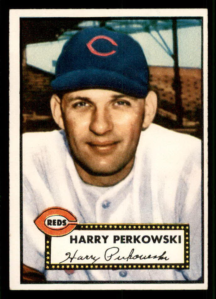 1952 Topps Baseball #142 Harry Perkowski Reds EX+/EX-MT 544217