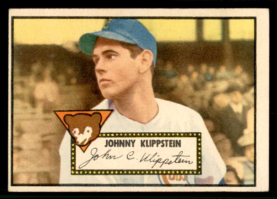 1952 Topps Baseball #148 Johnny Klippstein Cubs EX+/EX-MT 544223