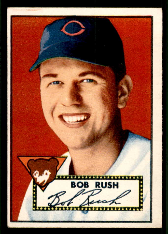 1952 Topps Baseball #153 Bob Rush Cubs EX-MT 544228