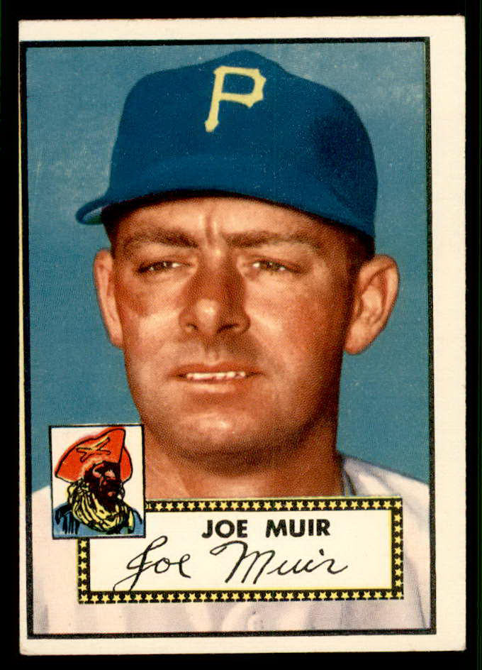 1952 Topps Baseball #154 Joe Muir Pirates VG-EX 544229