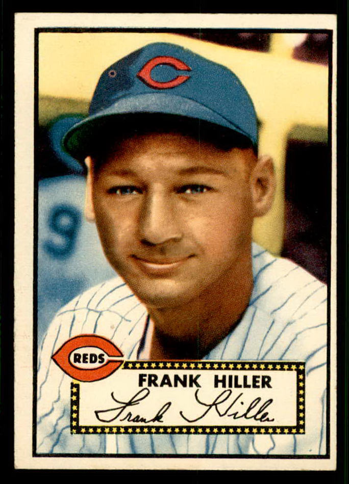 1952 Topps Baseball #156 Frank Hiller Reds EX-MT 544231