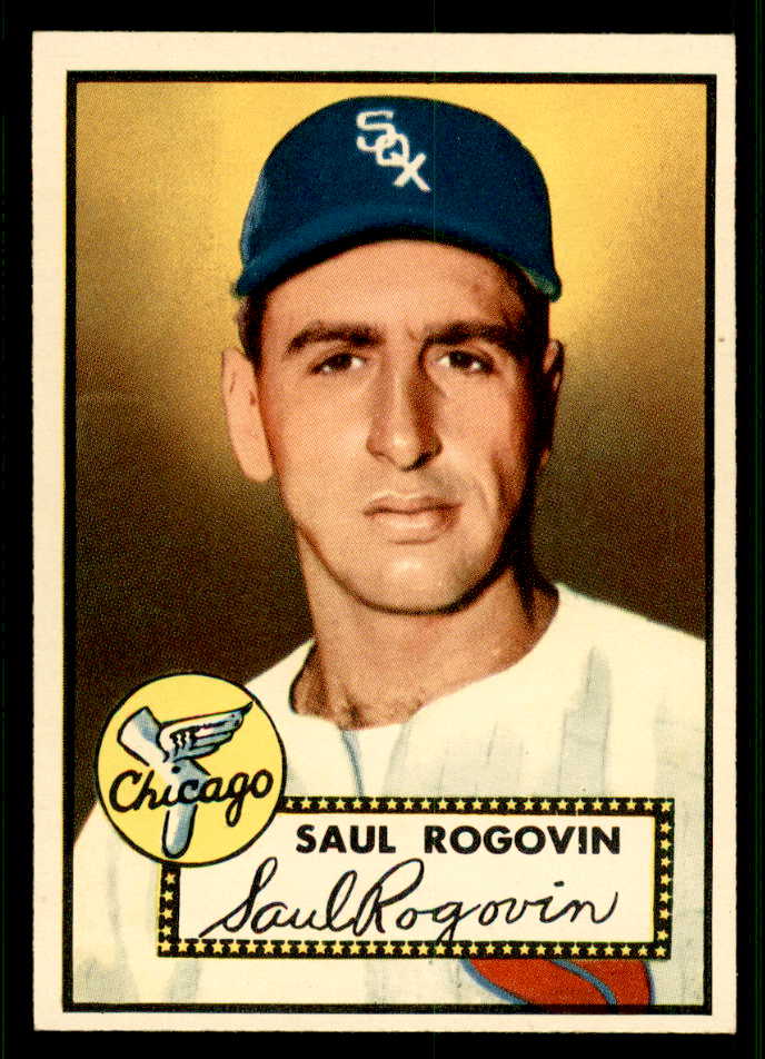 1952 Topps Baseball #159 Saul Rogovin White Sox EX-MT 544233