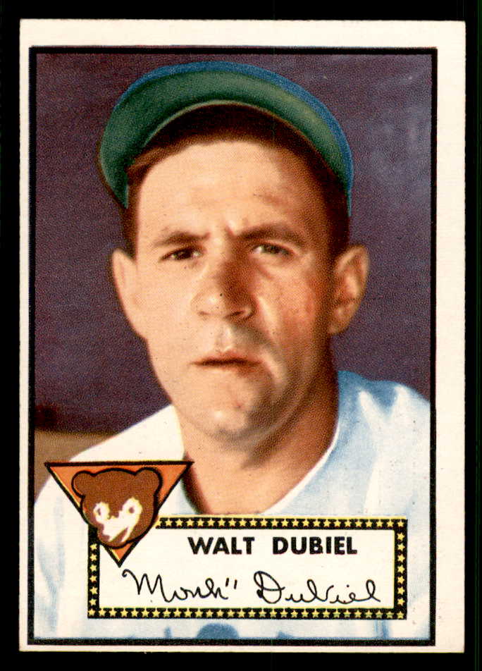 1952 Topps Baseball #164 Walt Dubiel Cubs EX-MT 544238