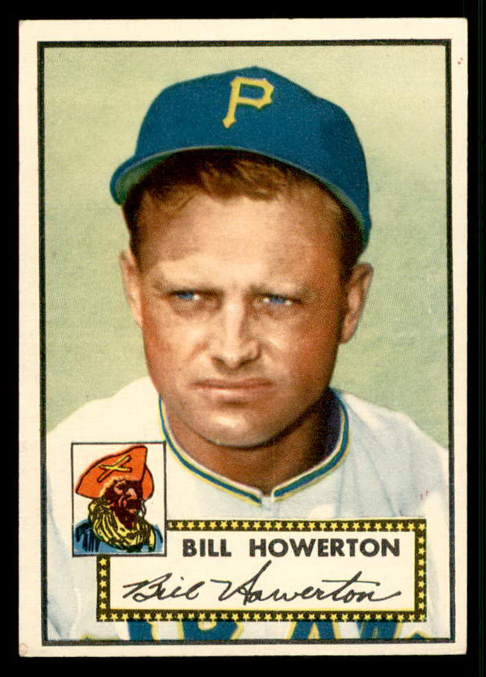 1952 Topps Baseball #167 Bill Howerton Pirates EX-MT 544241
