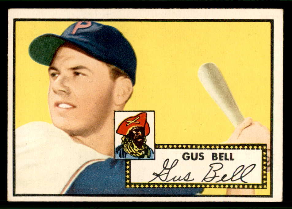 1952 Topps Baseball #170 Gus Bell Pirates EX-MT 544244
