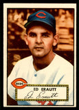 1952 Topps Baseball #171 Ed Erautt Reds EX-MT 544245