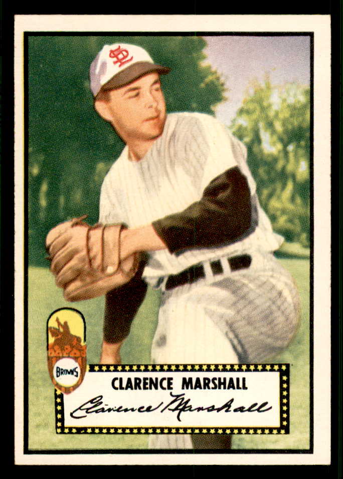 1952 Topps Baseball #174 Clarence Marshall Browns EX-MT 544248