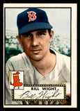1952 Topps Baseball #177 Bill Wight Red Sox EX-MT 544251