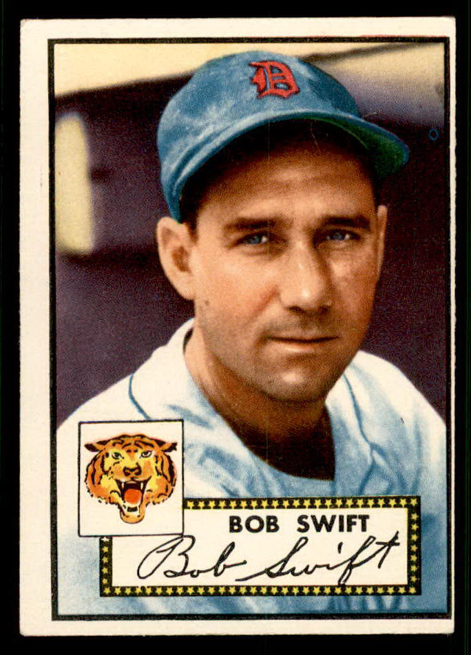 1952 Topps Baseball #181 Bob Swift Tigers EX+/EX-MT 544255