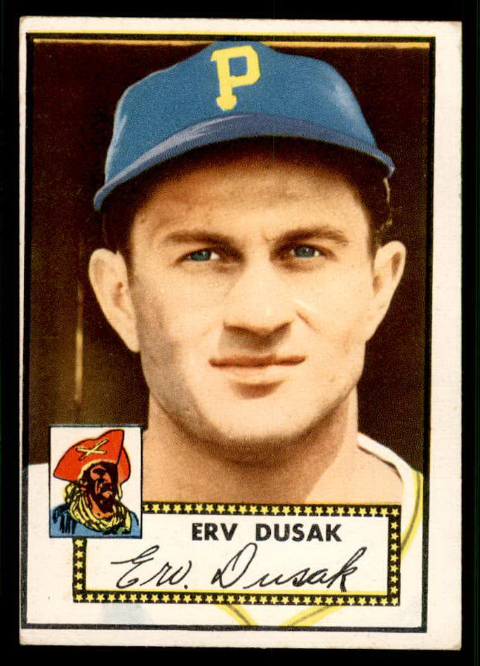 1952 Topps Baseball #183 Erv Dusak Pirates VG-EX 544257