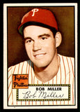 1952 Topps Baseball #187 Bob Miller Phillies EX-MT 544261