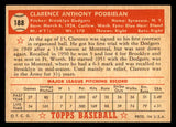 1952 Topps Baseball #188 Bud Podbielan Dodgers EX-MT 544262