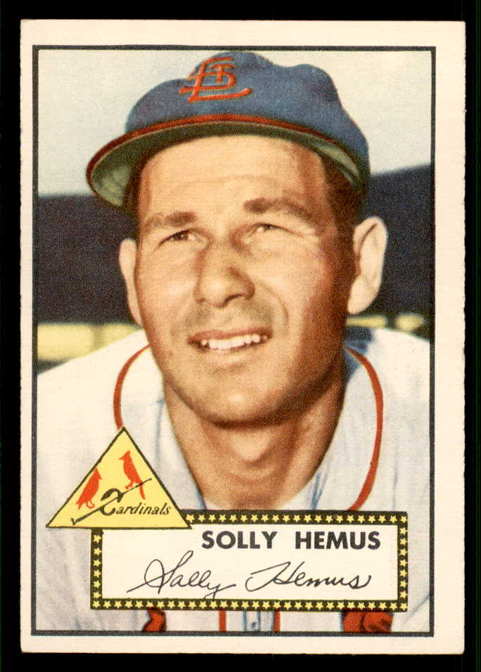 1952 Topps Baseball #196 Solly Hemus Cardinals EX-MT 544268