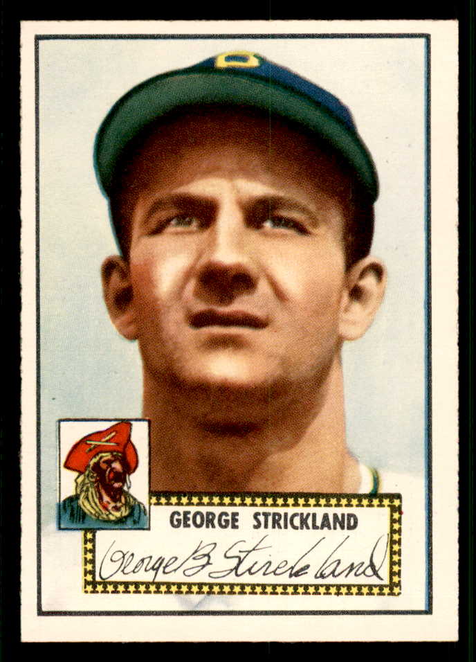 1952 Topps Baseball #197 George Strickland Pirates EX-MT 544269