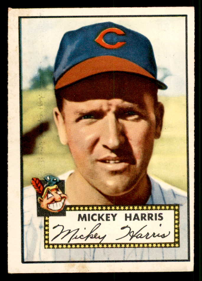 1952 Topps Baseball #207 Mickey Harris Indians EX-MT 544279