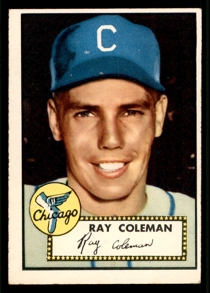 1952 Topps Baseball #211 Ray Coleman White Sox EX-MT 544283