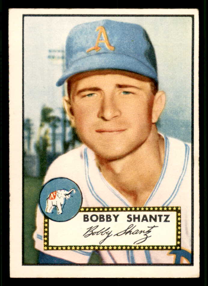 1952 Topps Baseball #219 Bobby Shantz A's EX-MT 544290