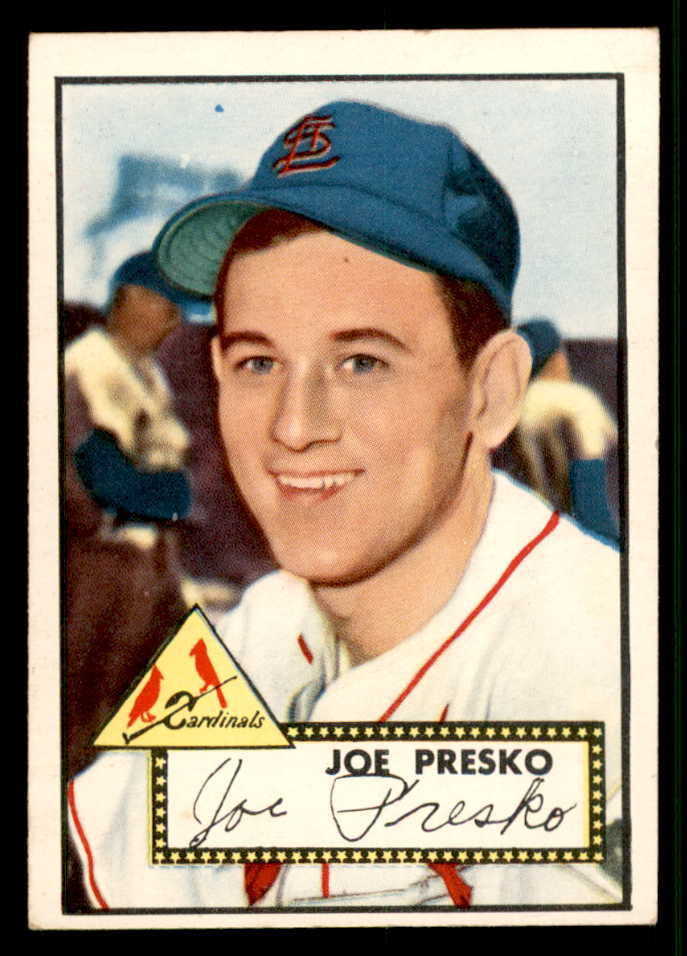 1952 Topps Baseball #220 Joe Presko Cardinals EX-MT 544291