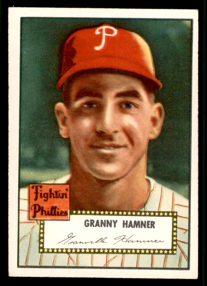 1952 Topps Baseball #221 Granny Hamner Phillies EX-MT 544292