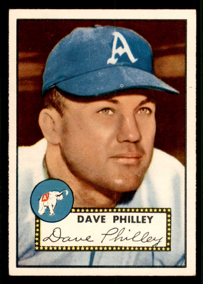 1952 Topps Baseball #226 Dave Philley A's EX-MT 544297