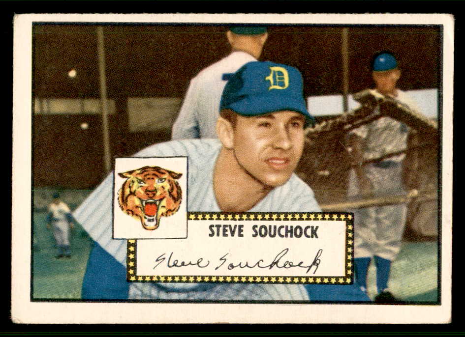 1952 Topps Baseball #234 Steve Souchock Tigers VG-EX 544304