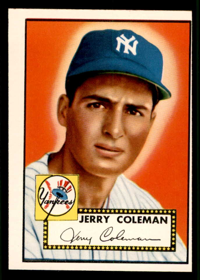 1952 Topps Baseball #237 Jerry Coleman Yankees EX 544307