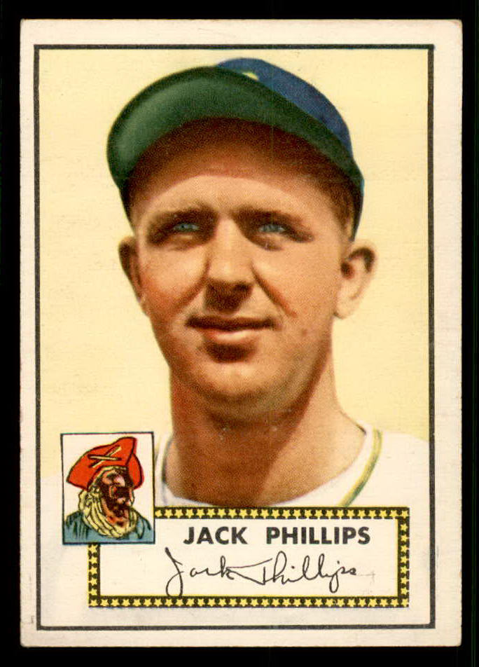 1952 Topps Baseball #240 Jack Phillips Pirates EX+/EX-MT 544310