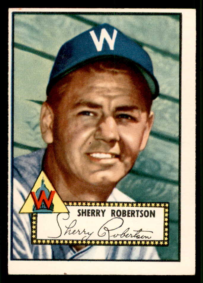 1952 Topps Baseball #245 Sherry Robertson Senators EX-MT 544315