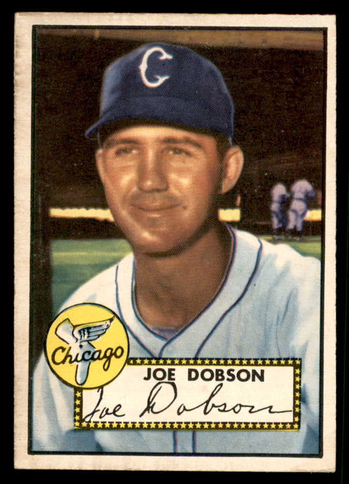 1952 Topps Baseball #254 Joe Dobson White Sox EX 544324